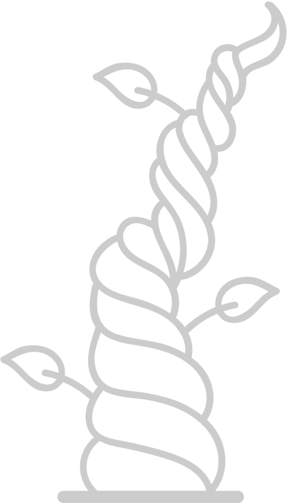 Beanstalk Plant vector