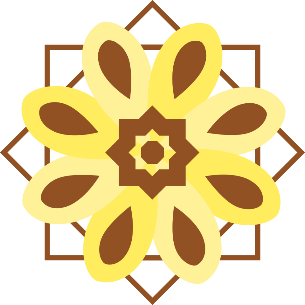 Batik flower vector