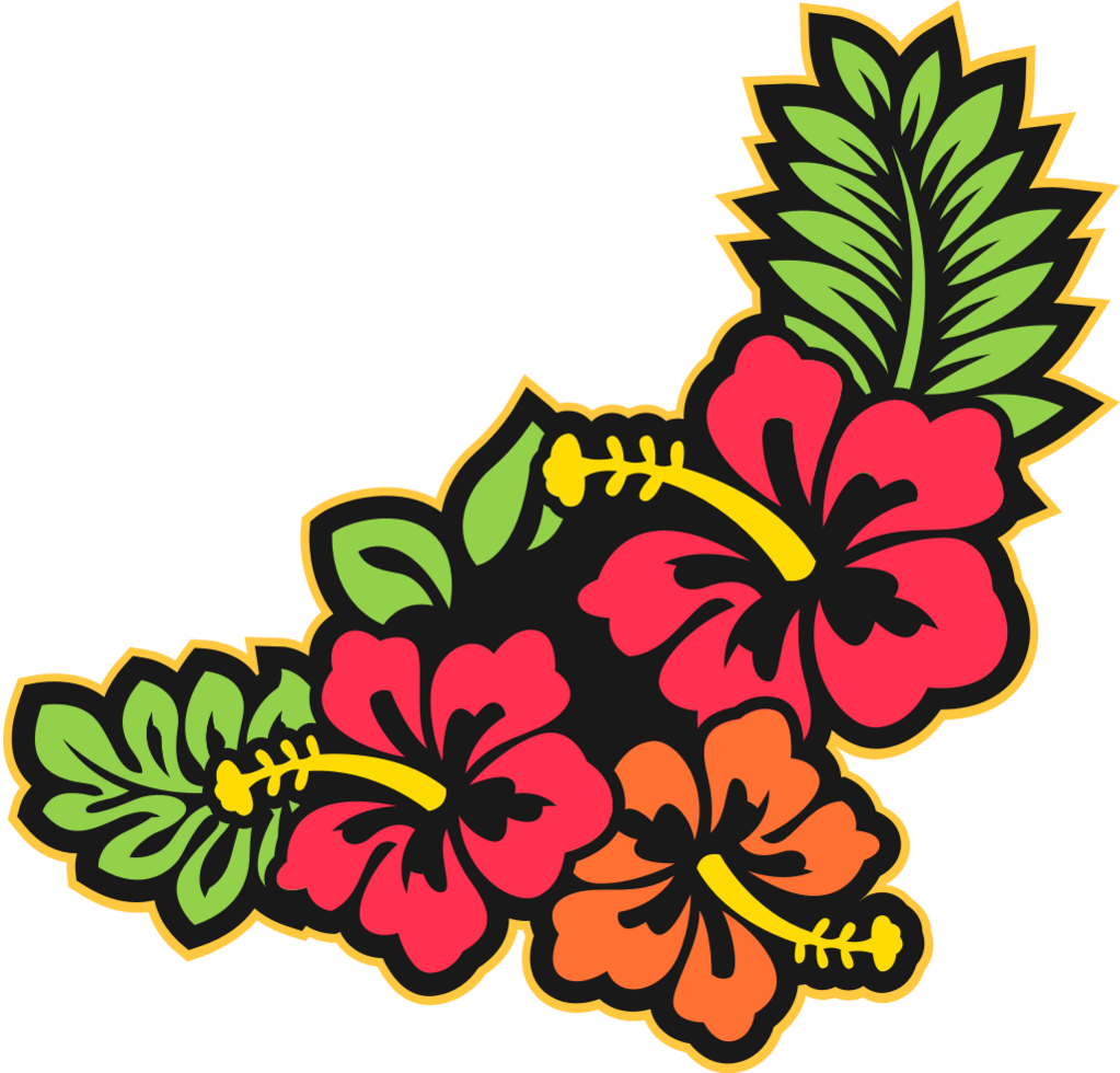 Hawaii flower vector