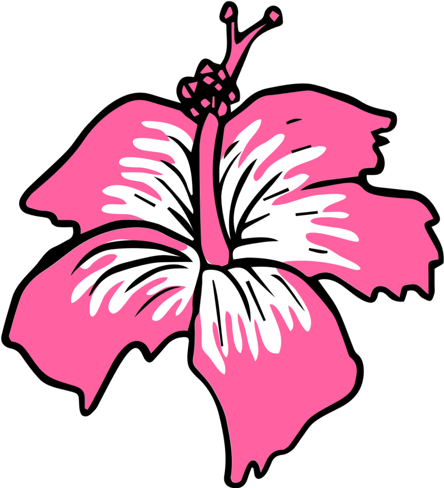 Flower polynesian vector