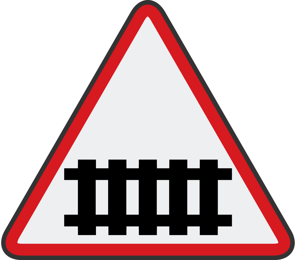 cross road sign vector