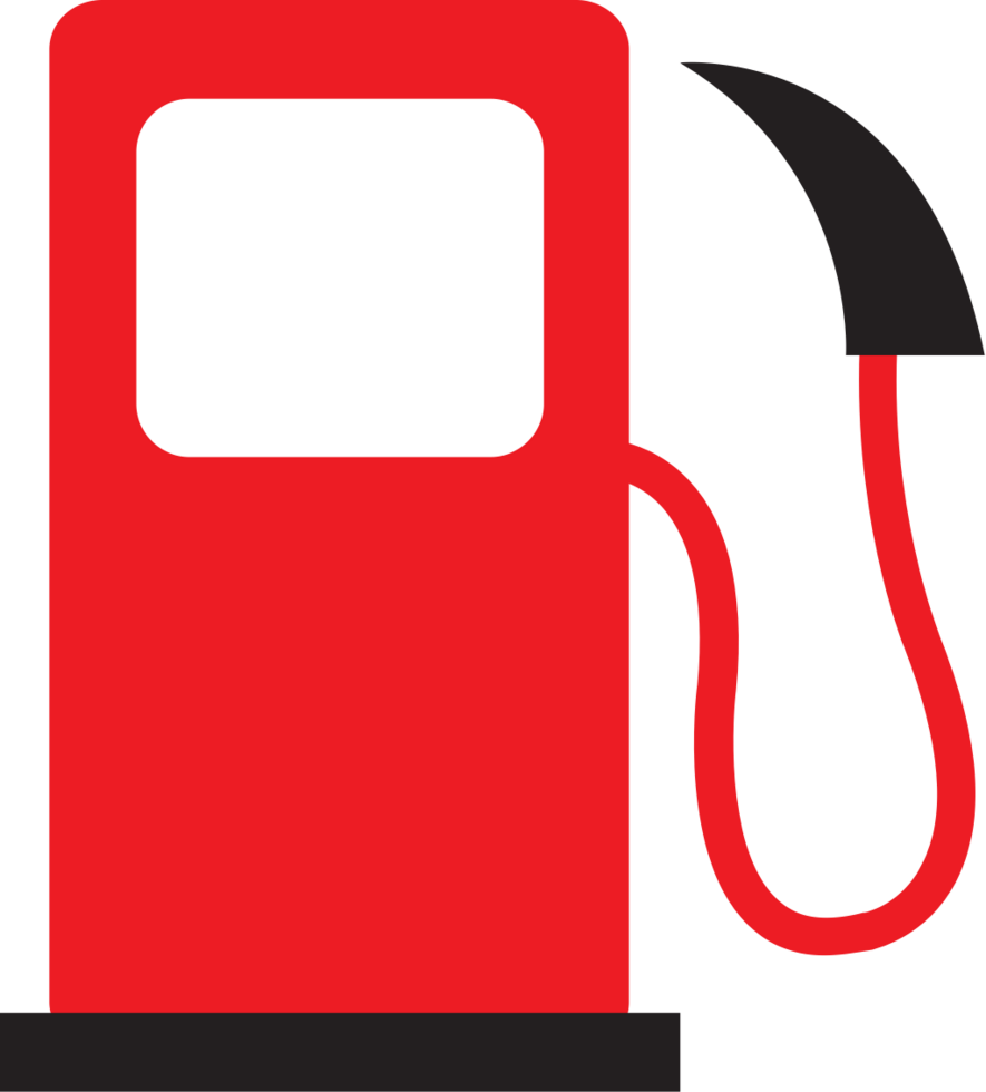 gas station vector