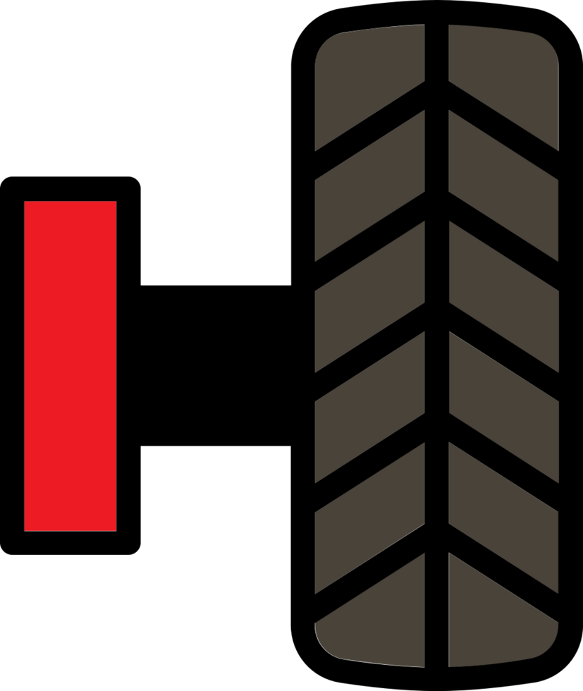 car wheel vector