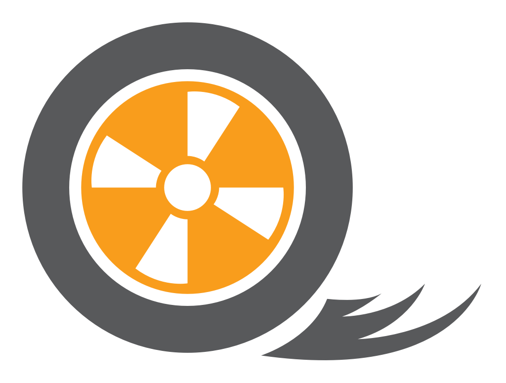 racing car wheel vector