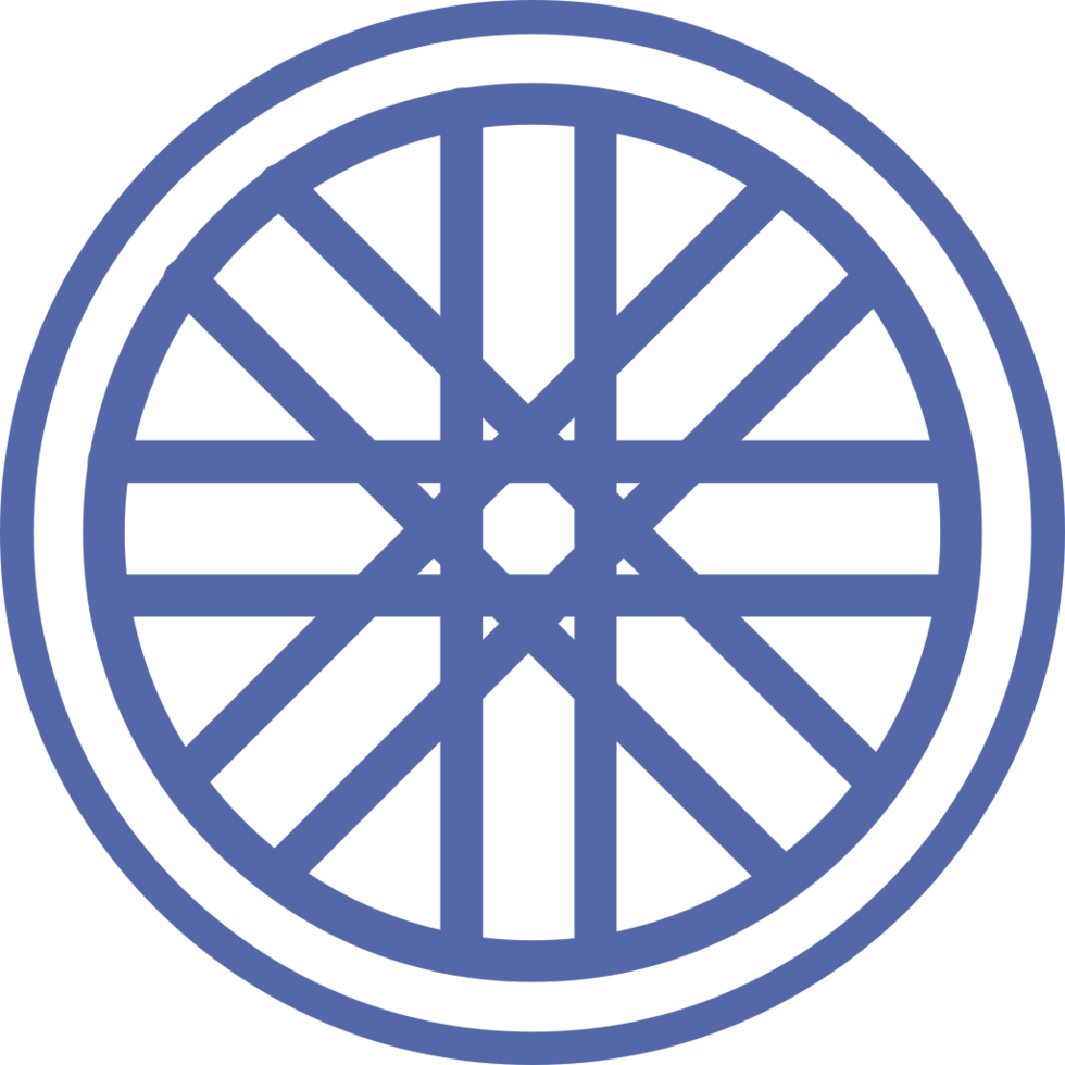 spoked wheel vector