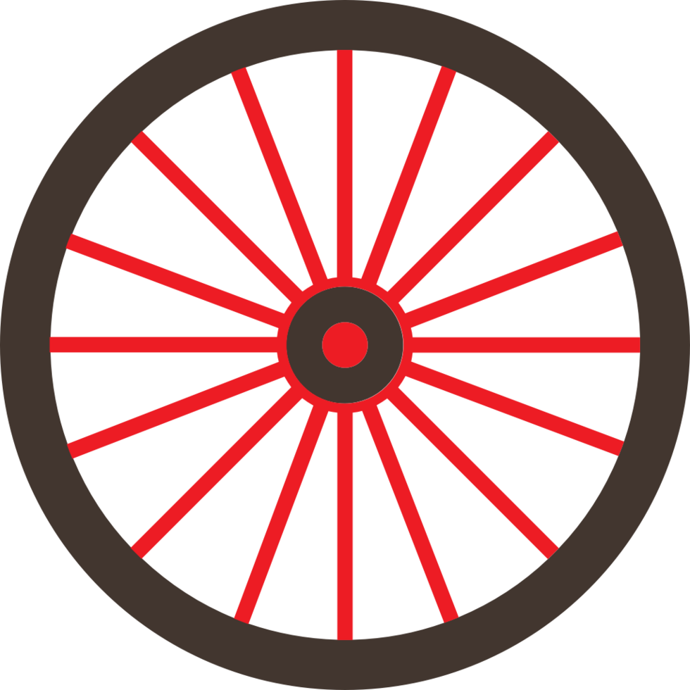 bicycle wheel vector