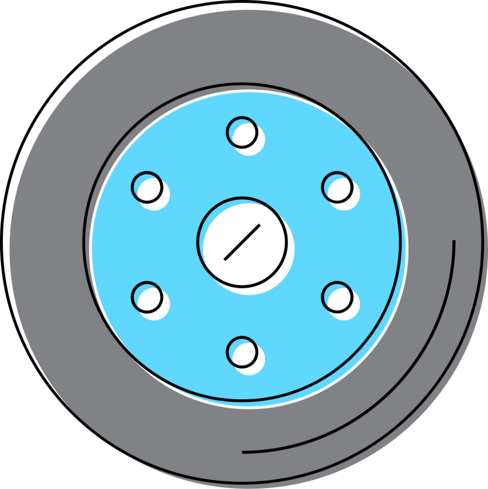 car wheel vector
