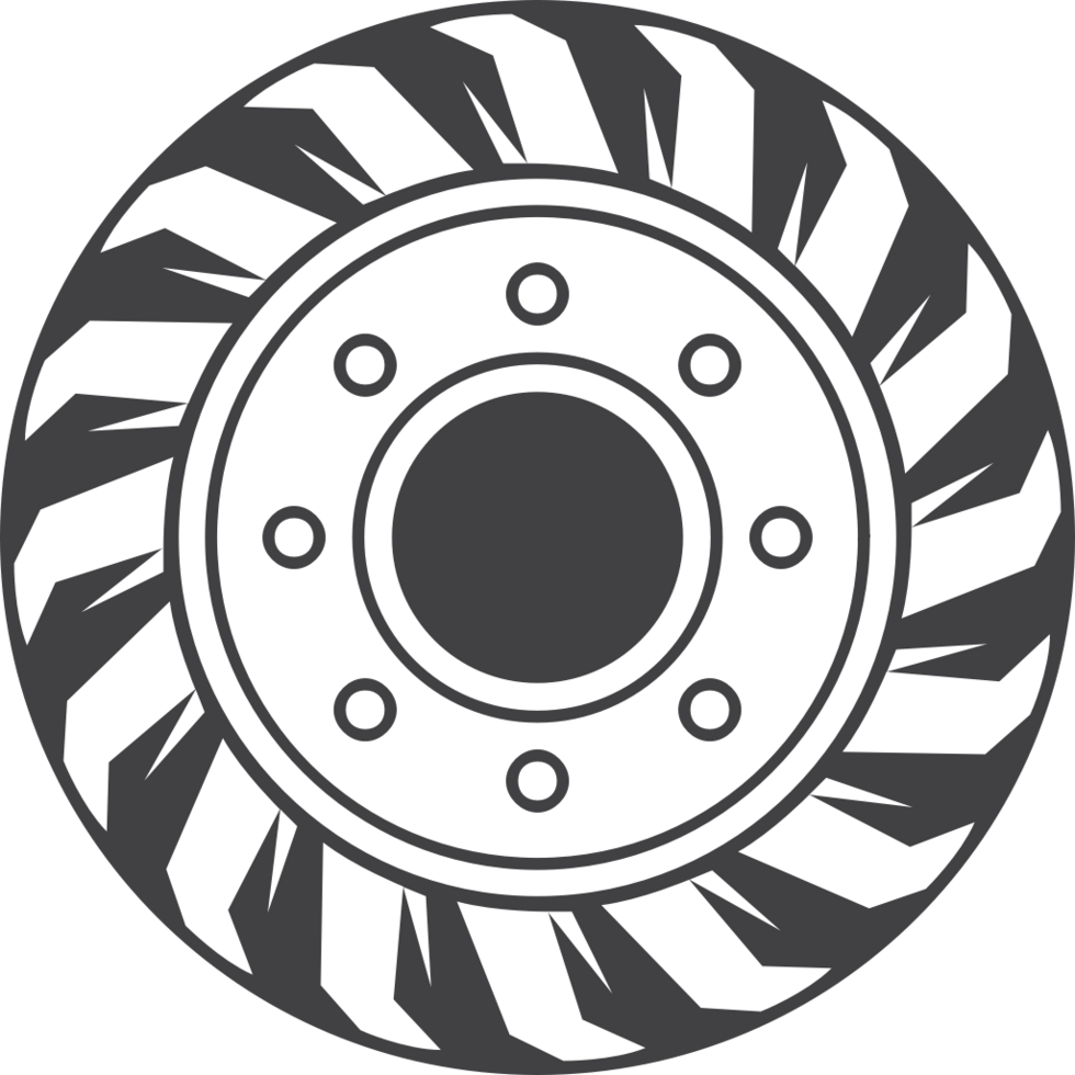 tractor tire vector