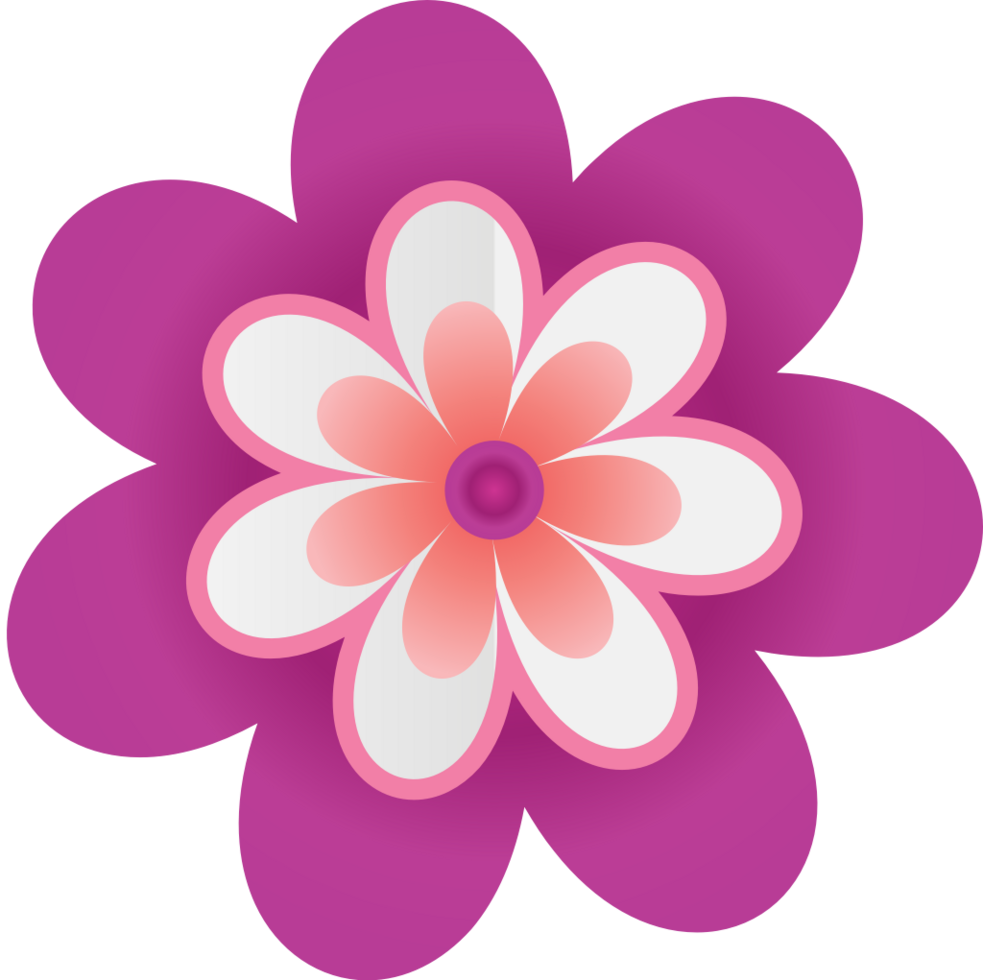 flor polinesia vector