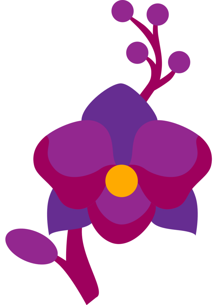 Cute flower vector