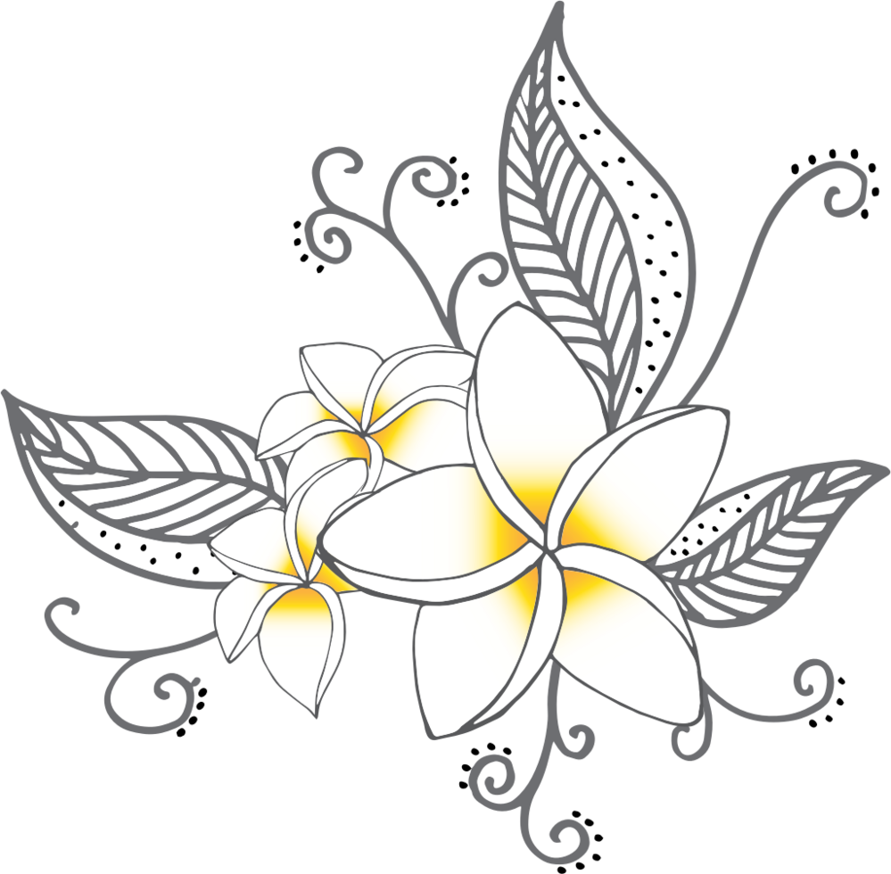 Flower polynesian vector