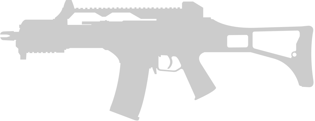 submachine gun vector