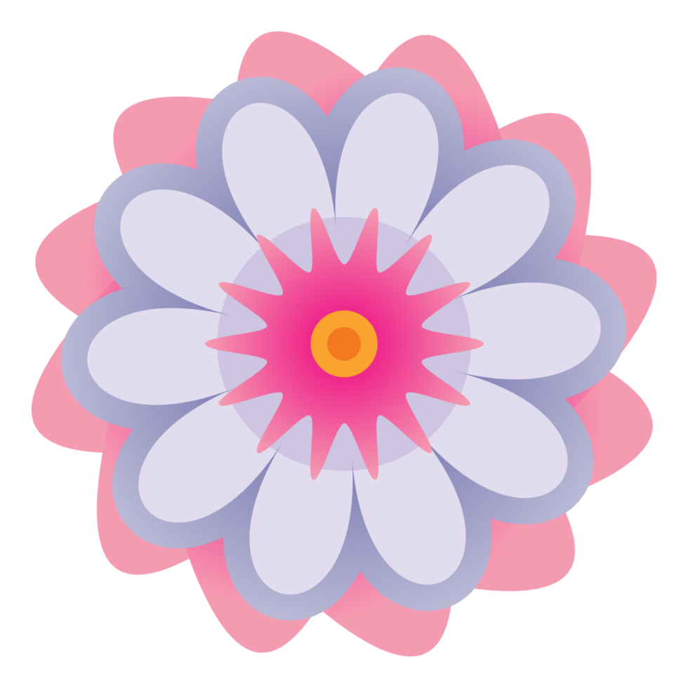 flor polinesia vector