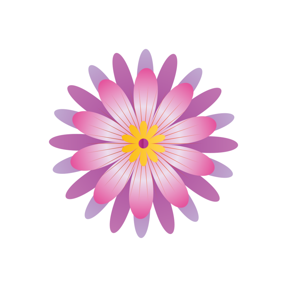 flor polinesia vector