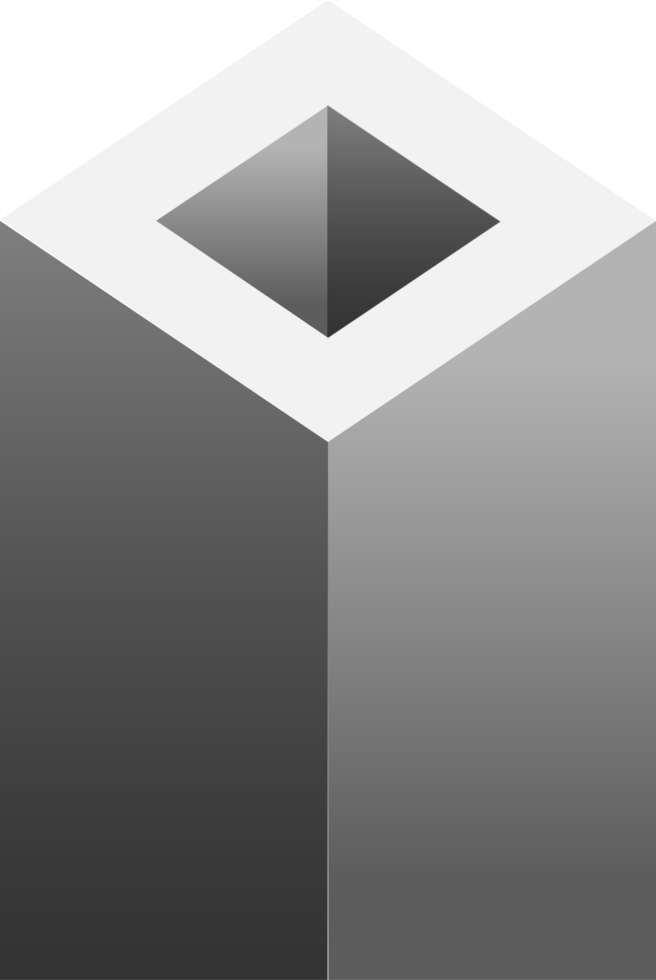 3D geometric shape vector