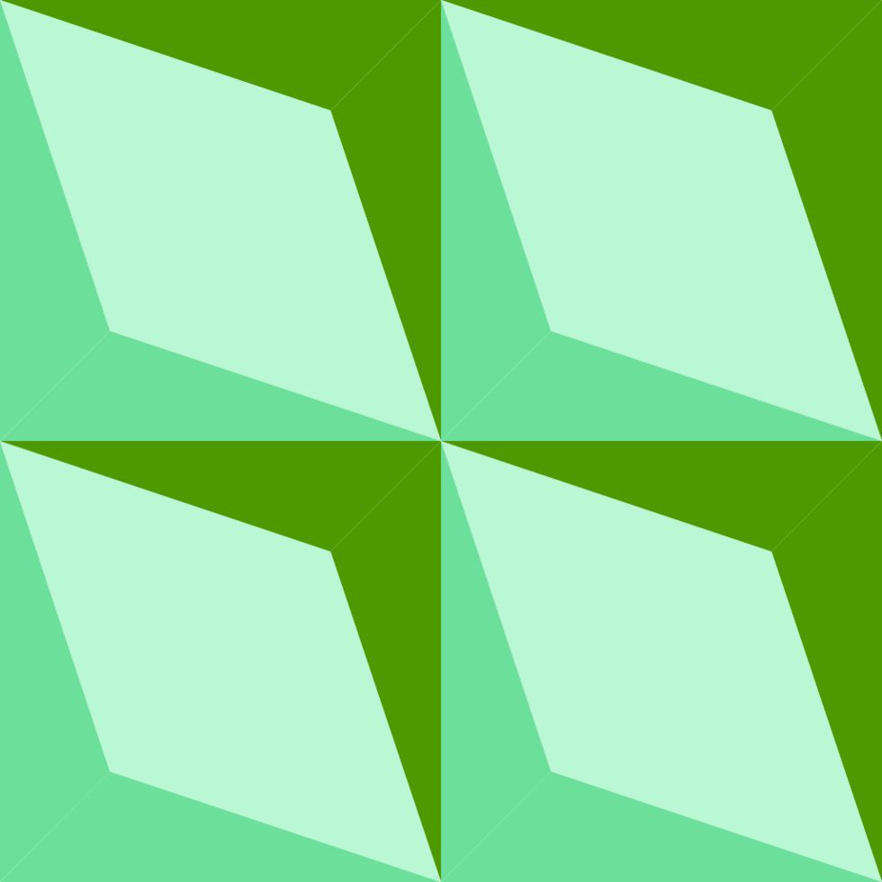 Geometric tile pattern vector