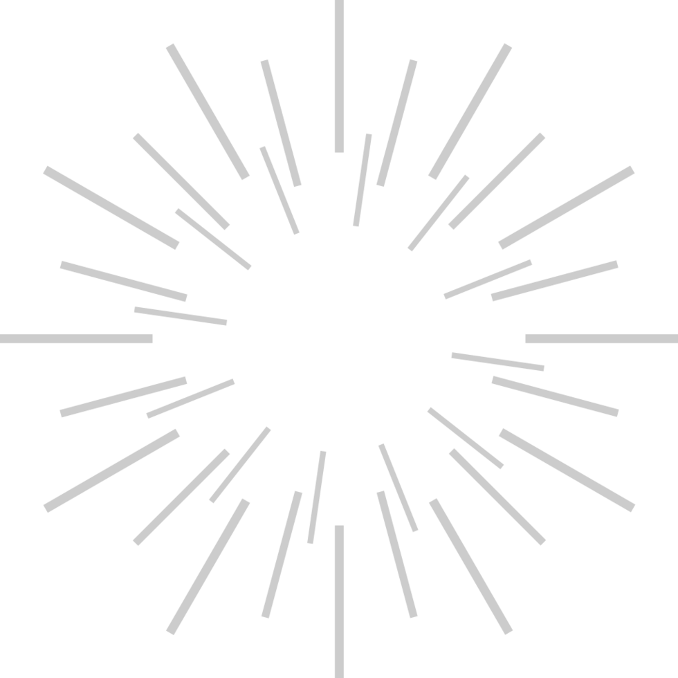 Geometric sunbrust  vector