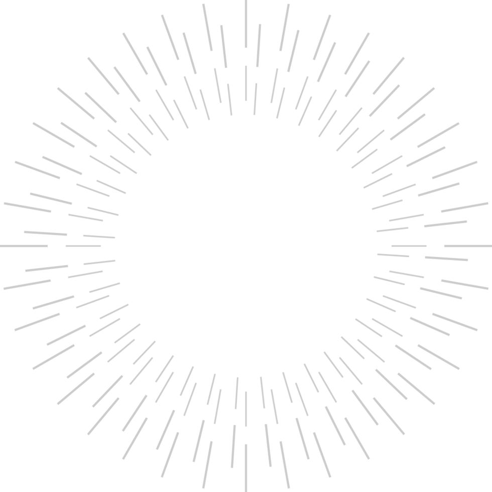 Geometric sunbrust  vector