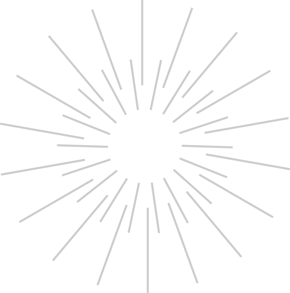 Geometric sunbrust  vector