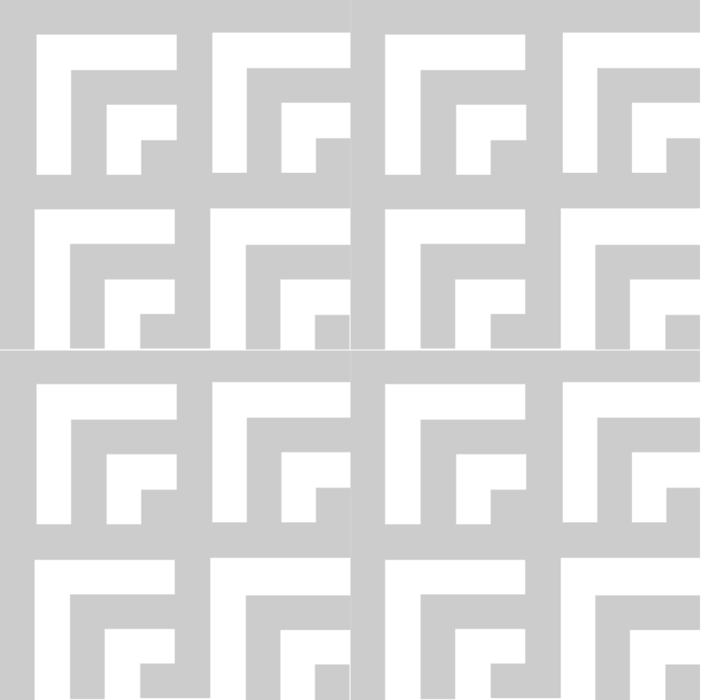 Geometric pattern square vector