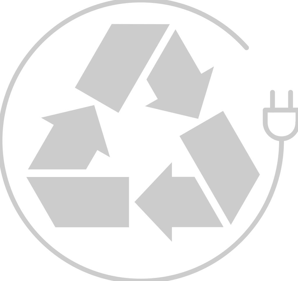 Electronic Recycling Icon vector