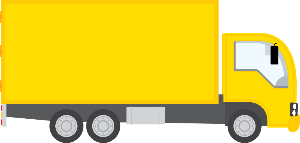 box truck vector