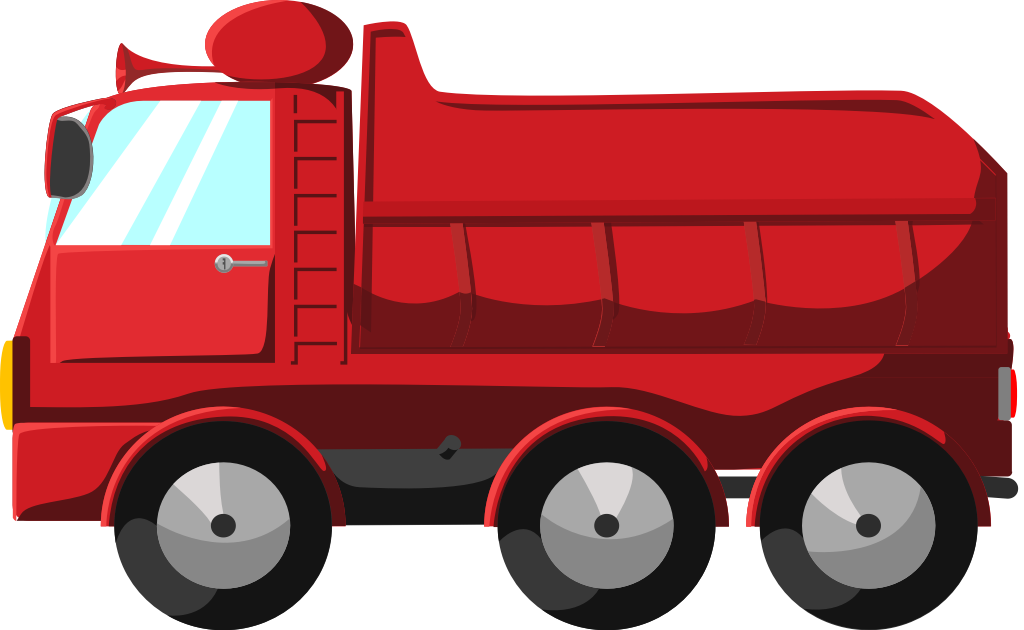 dump truck vector