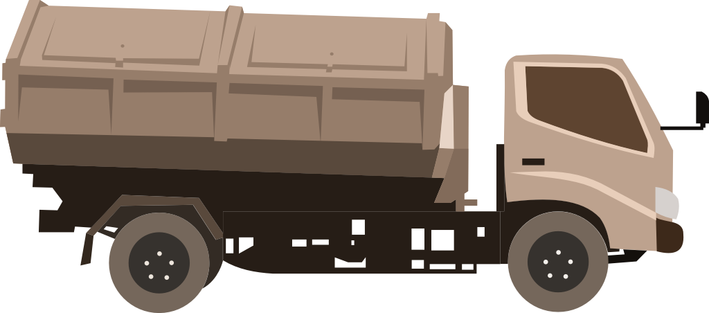 dump truck vector