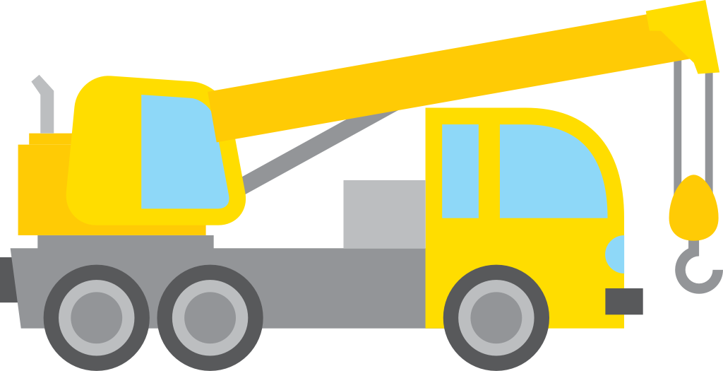 wrecker truck vector