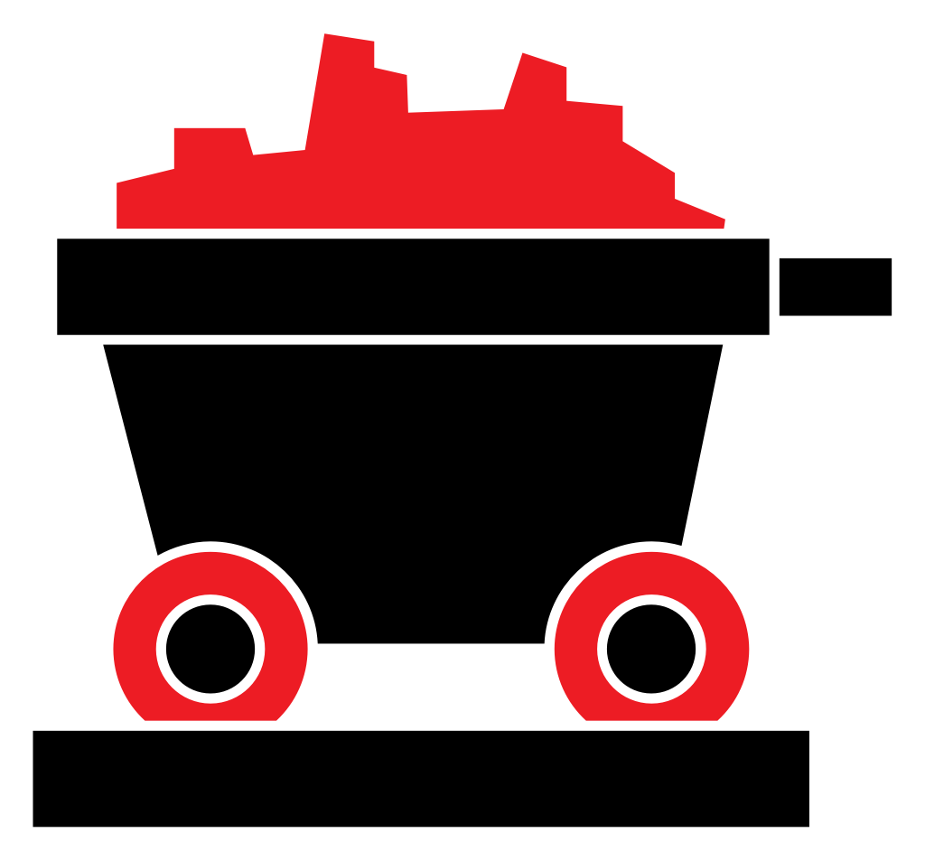 Mine Trailer vector