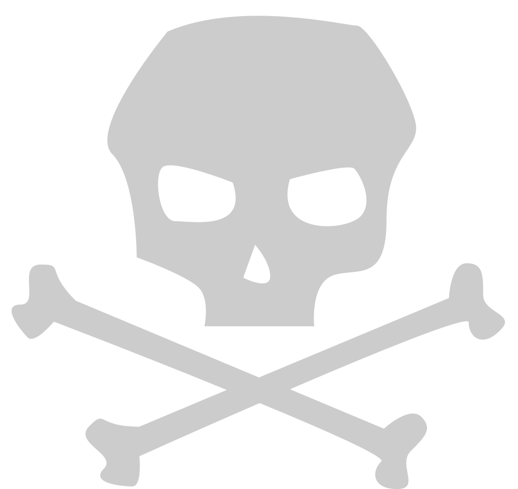 skull and bones vector