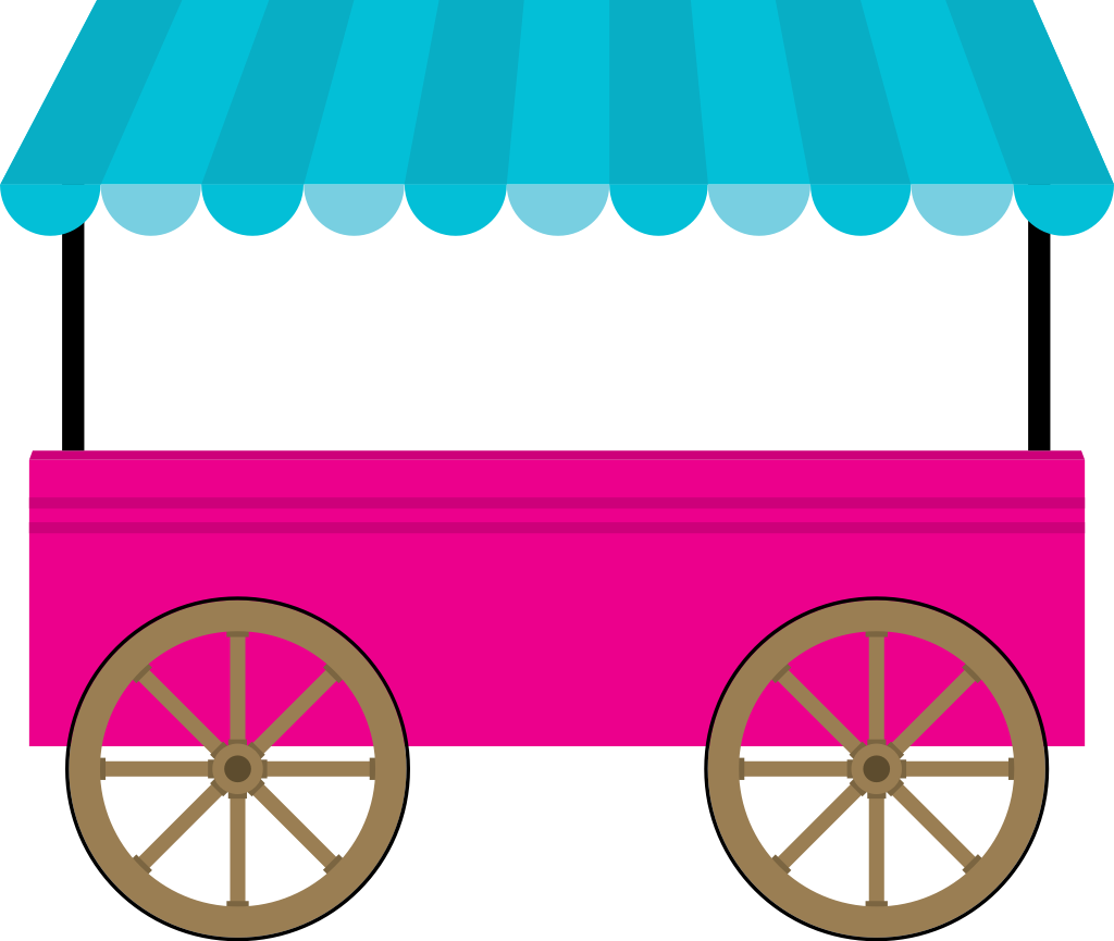 food trailer vector