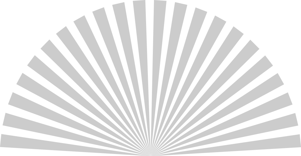 Geometric sunburst vector
