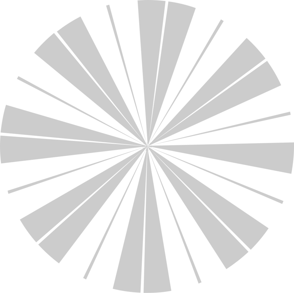 Geometric sunburst vector