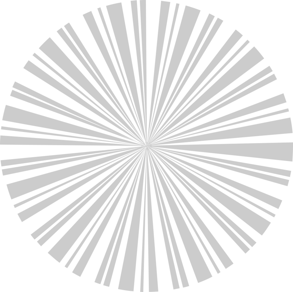 Geometric sunburst vector