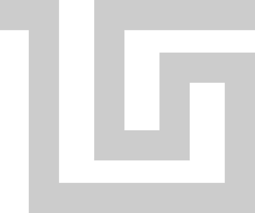 Geometric greek key pattern vector