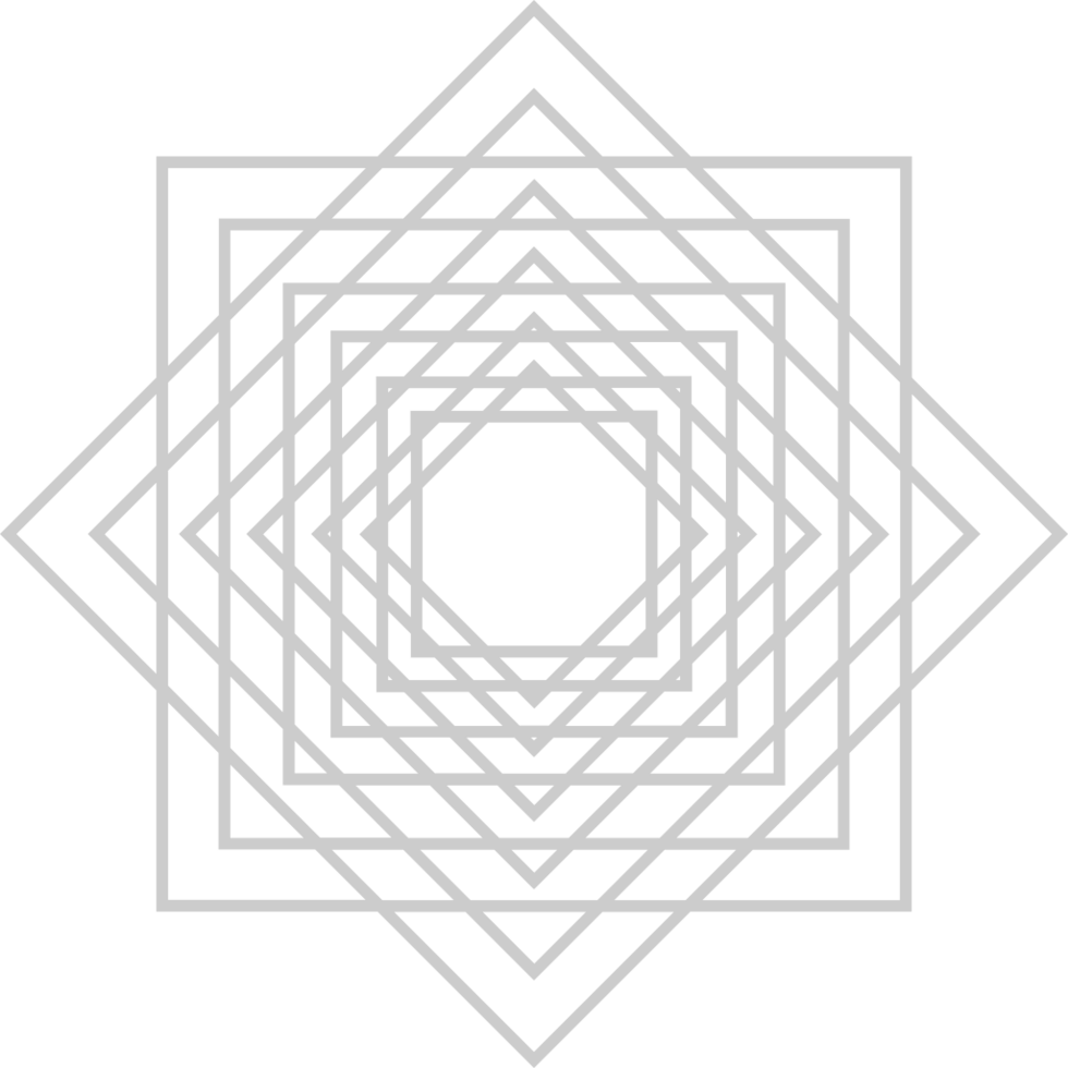 Geometric arabesco abstract line vector