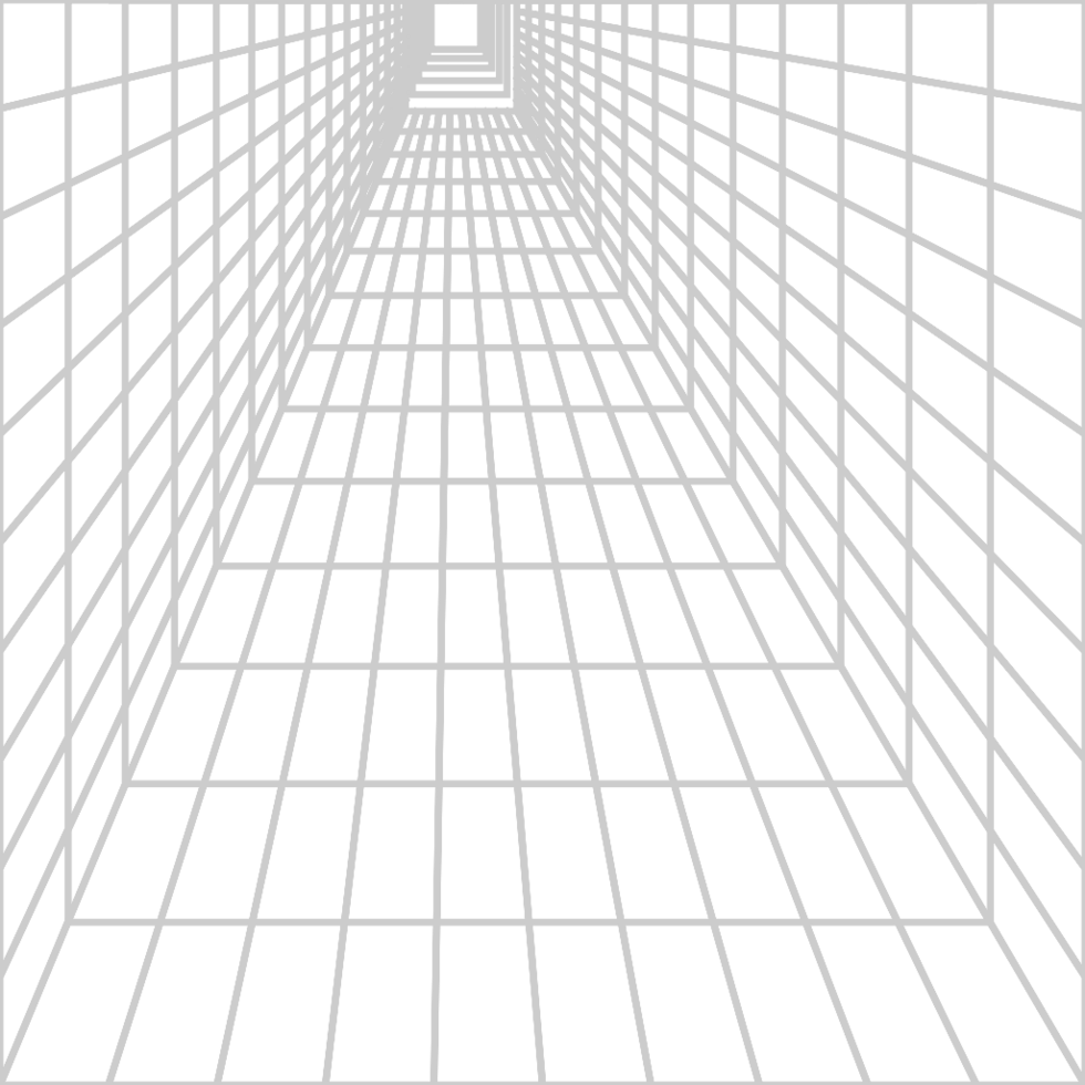 Geometric wire frame line vector