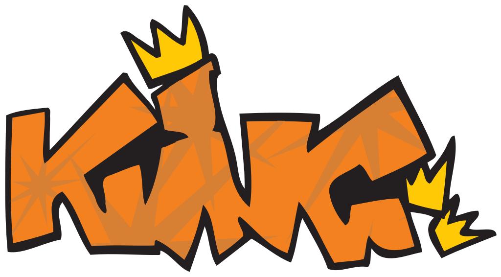 Graffiti typography vector