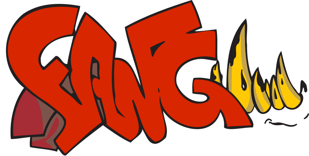 Graffiti typography vector