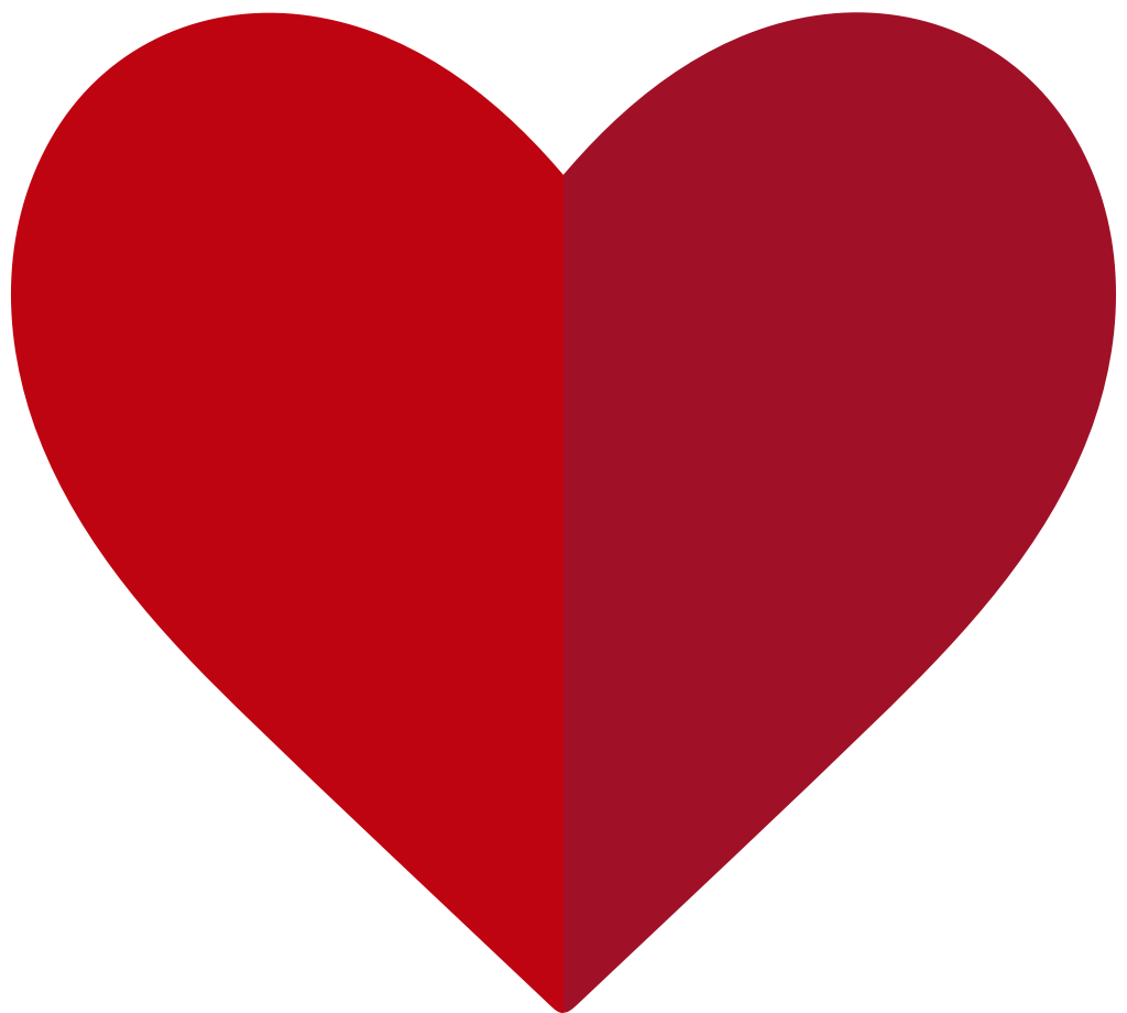 Heart abstract logo vector