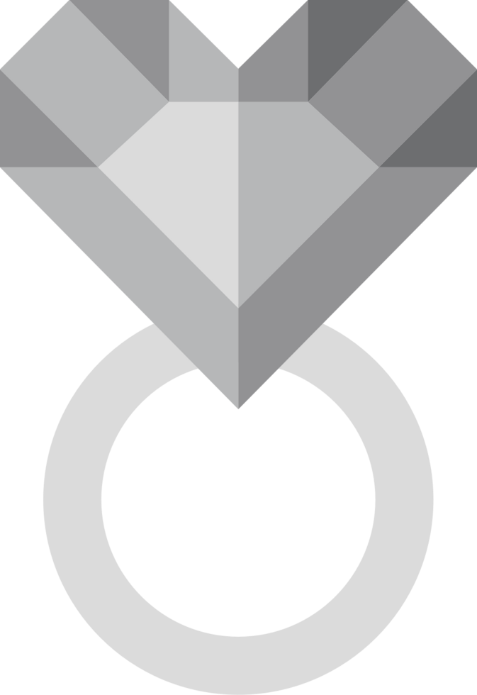 Heart diamond vector