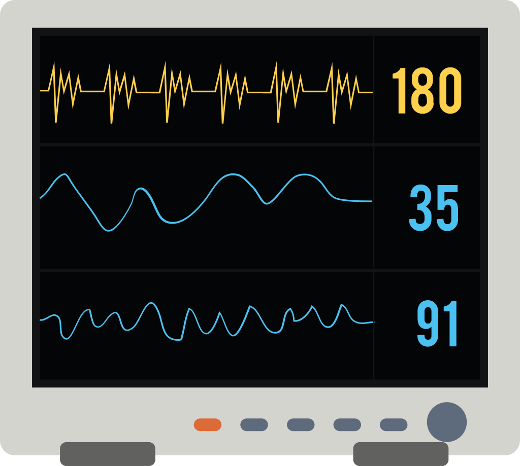 Heart monitor vector