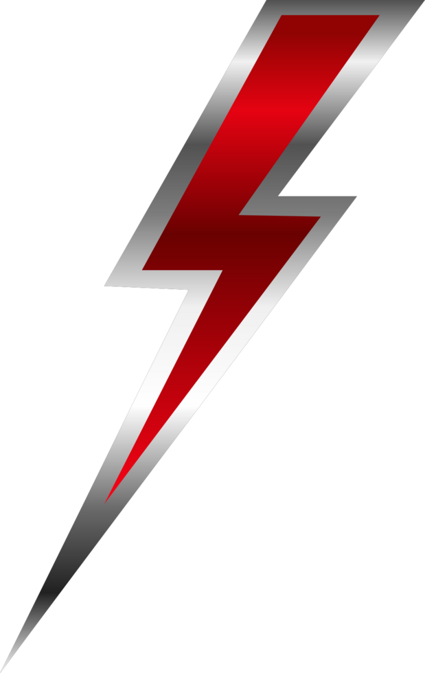 Lightning gradietn vector