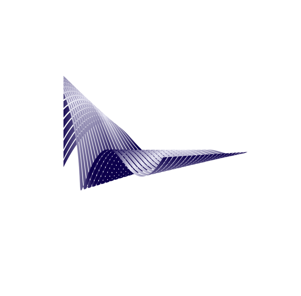 Waving line background vector