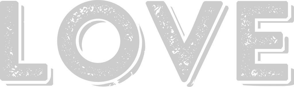 Love typography vector