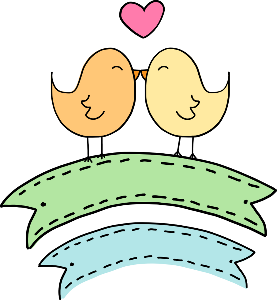 Love bird vector