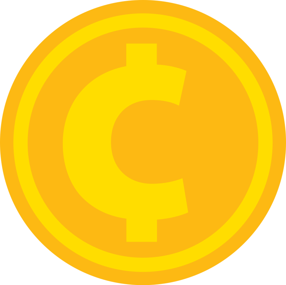 Coin cent vector