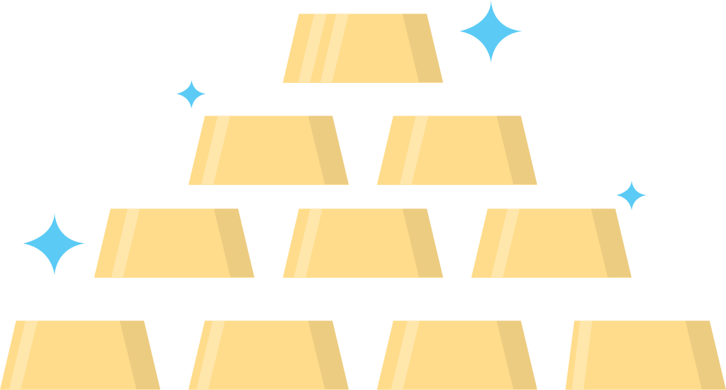 Gold vector