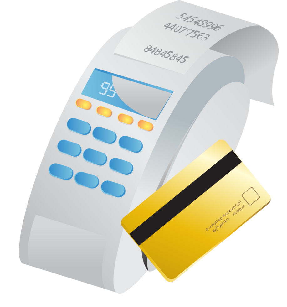 EDC machine and card vector